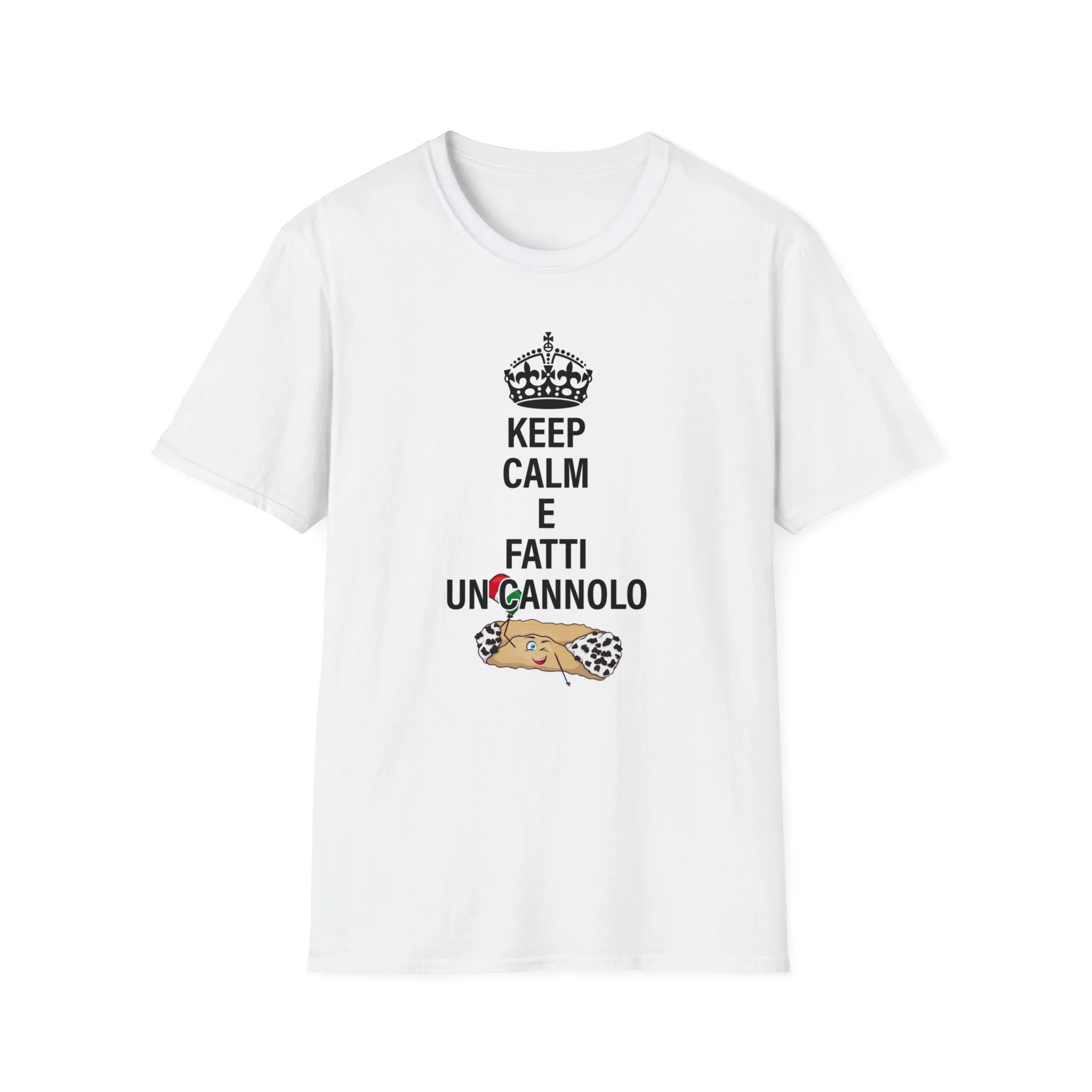 Keep Calm E Fatti Un Cannolo - Softstyle T-Shirt