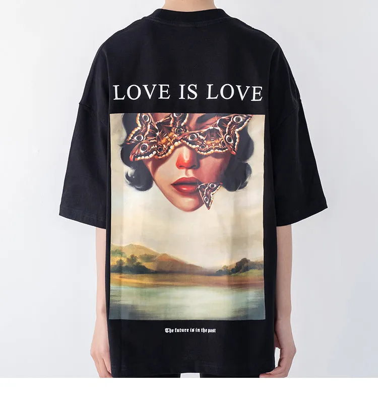 Love is Love Graphic T Shirt