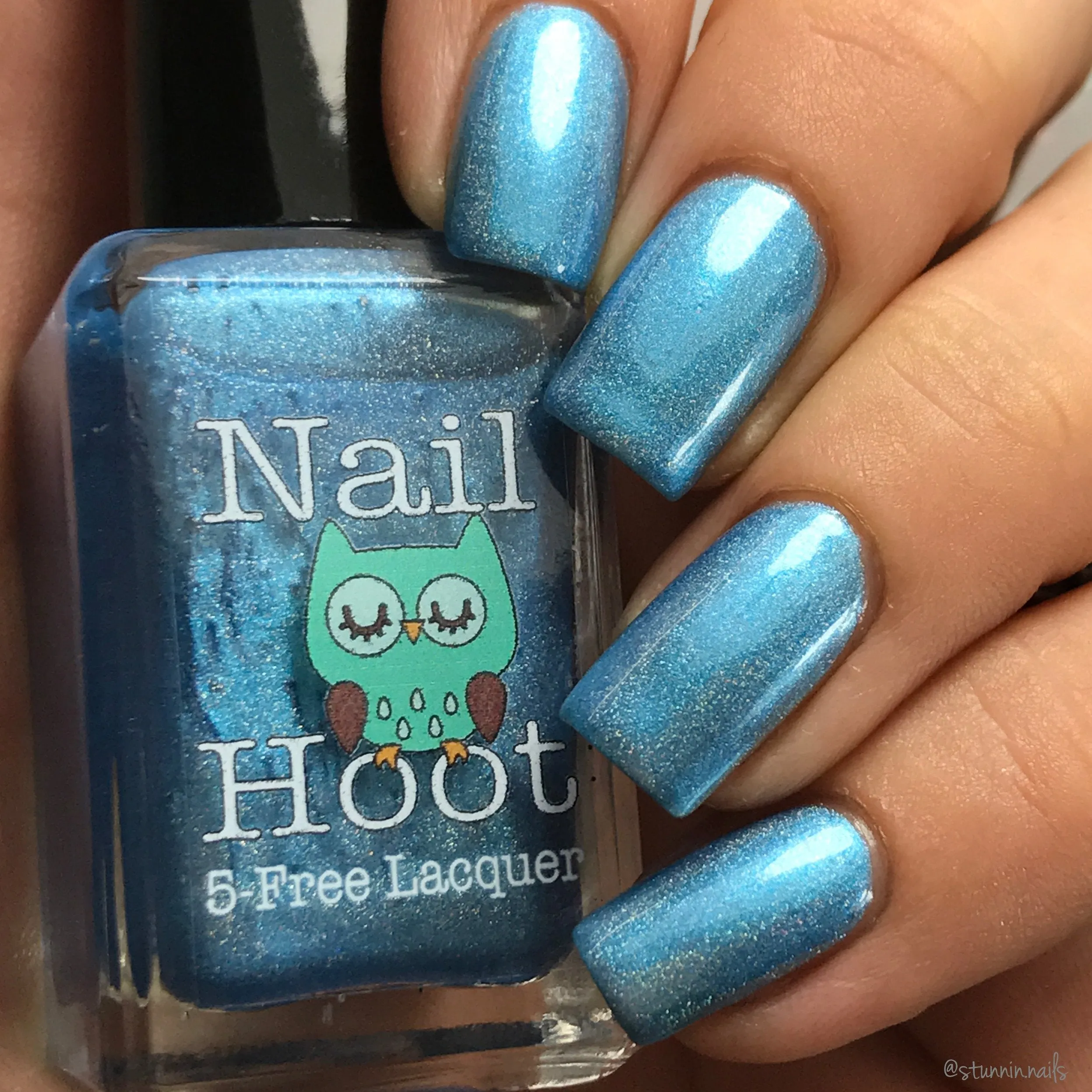 March Aquamarine Birthstone Indie Nail Polish