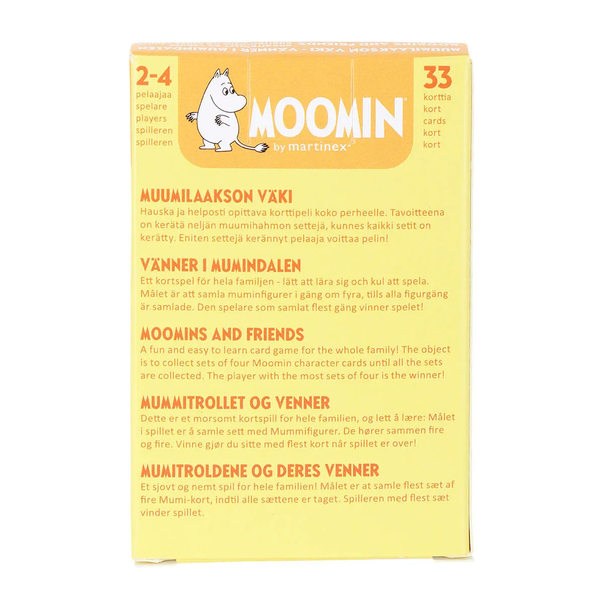 Moomin and Friends Card Game