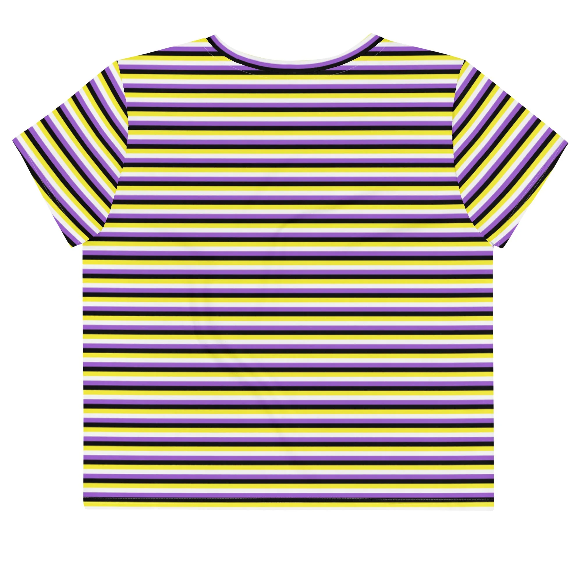 Non-Binary Flag Crop Tee