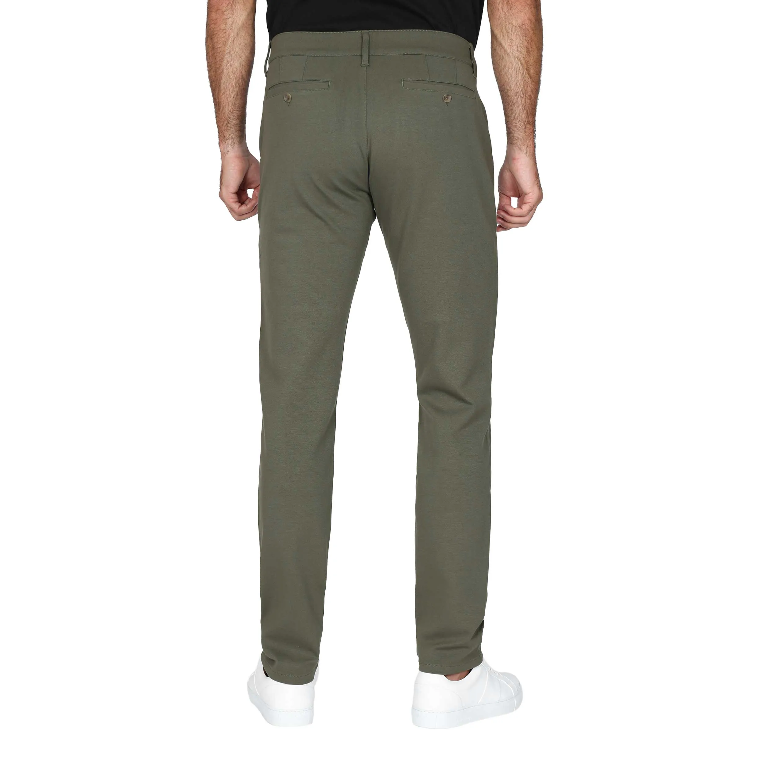 Paige Stafford Trouser in Plaza Field Green