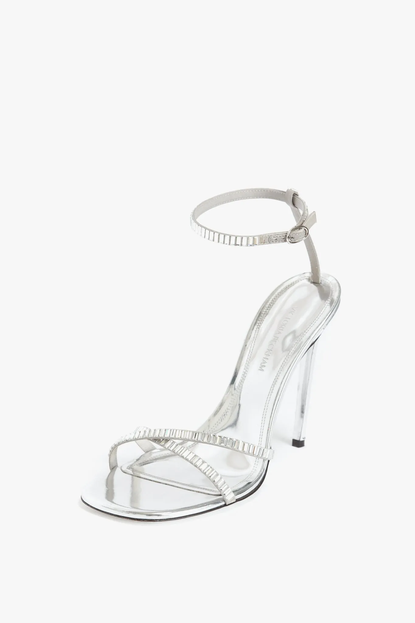 Rhinestone Sandals In Silver