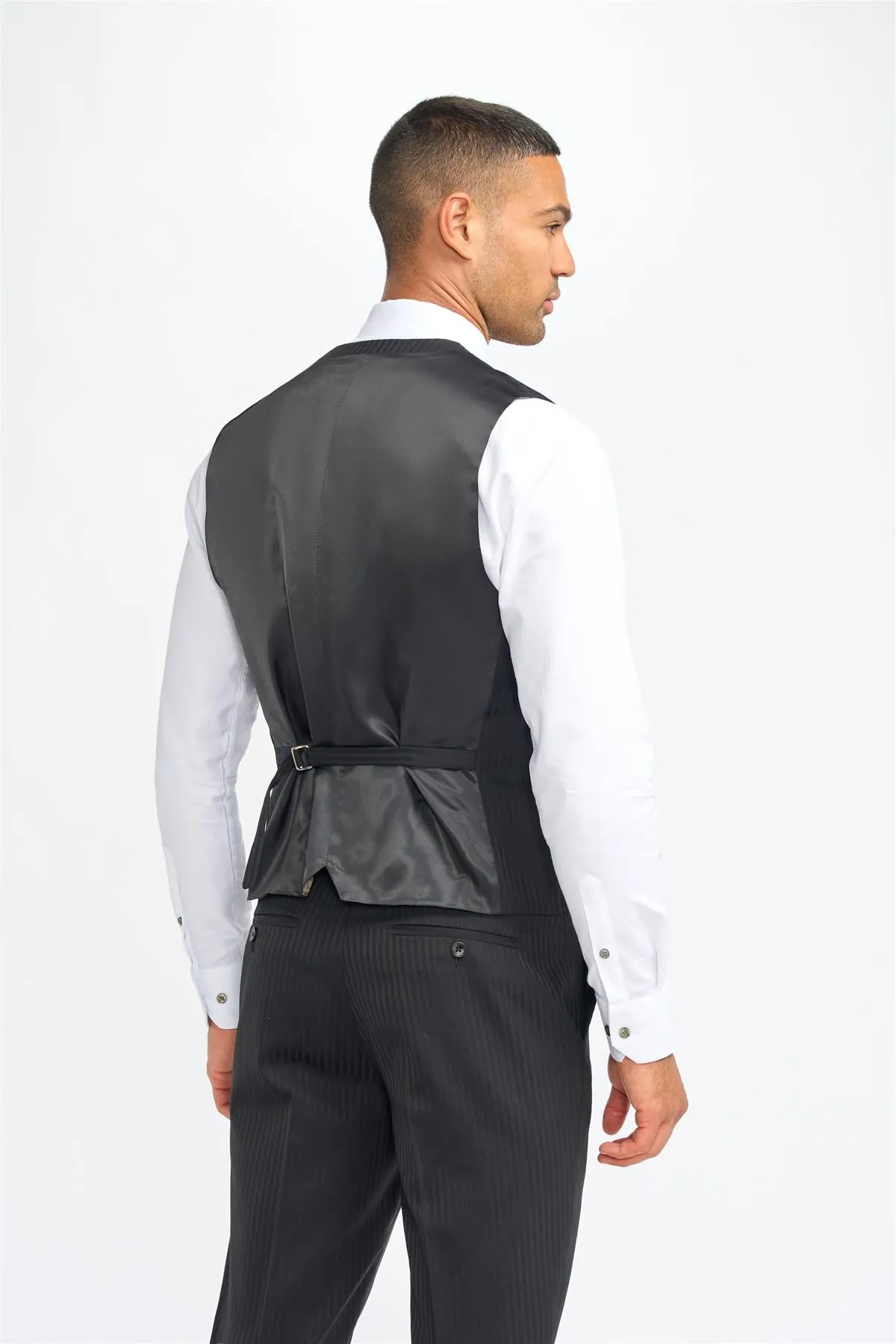 Roberto Black Three Piece Suit