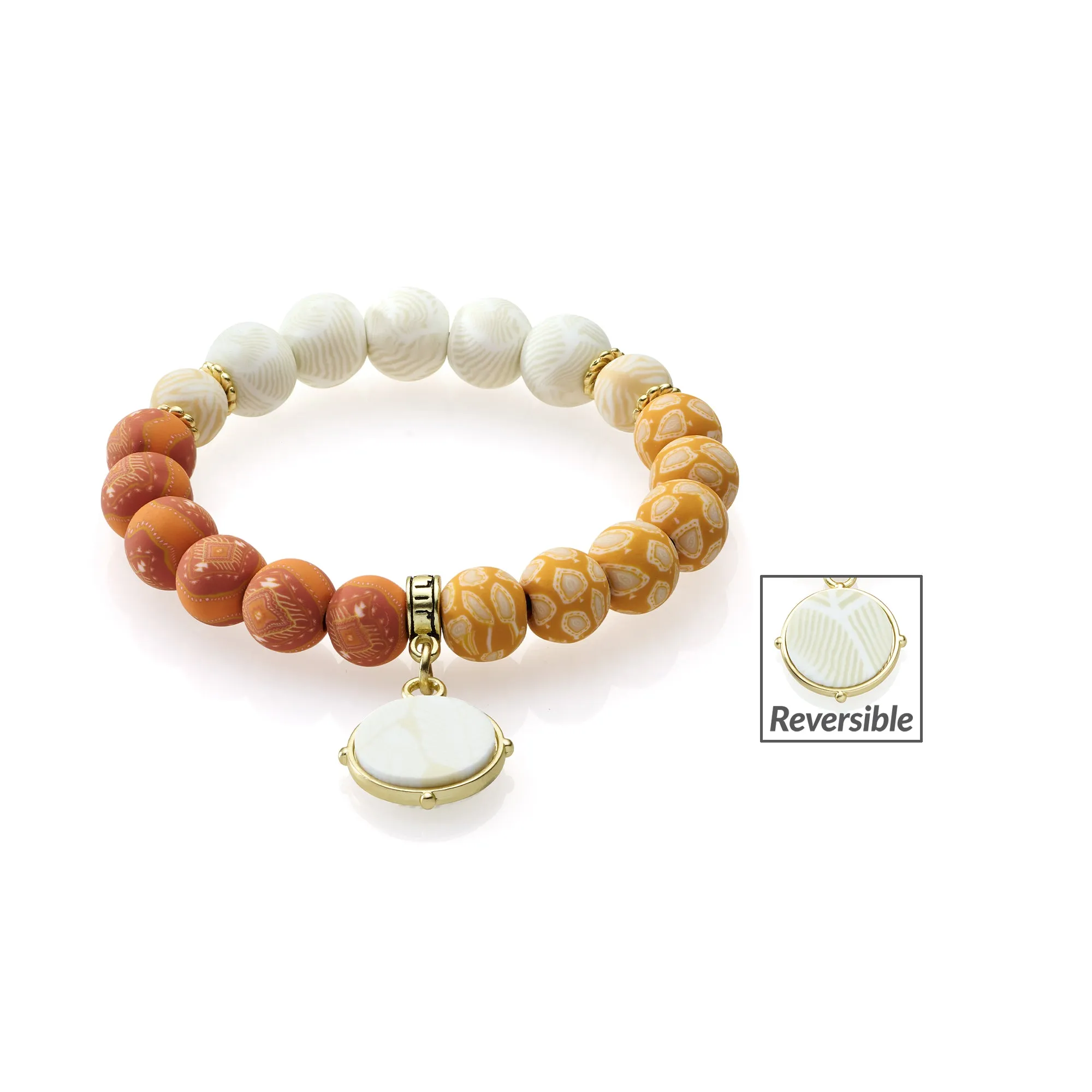 Sahara Color Block Charm Bracelet