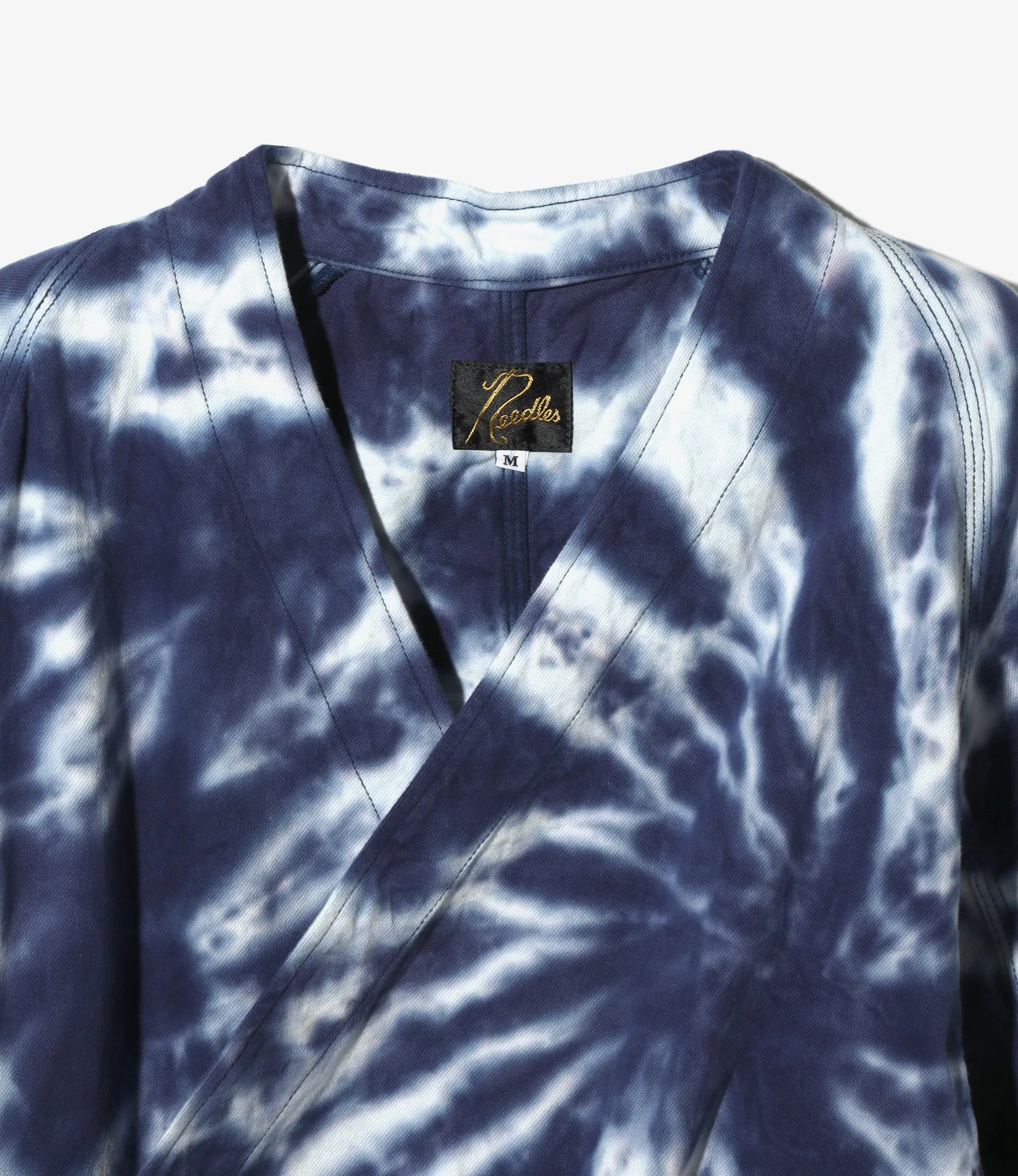 Samue Jacket – 8oz Denim / Tie Dye – Navy