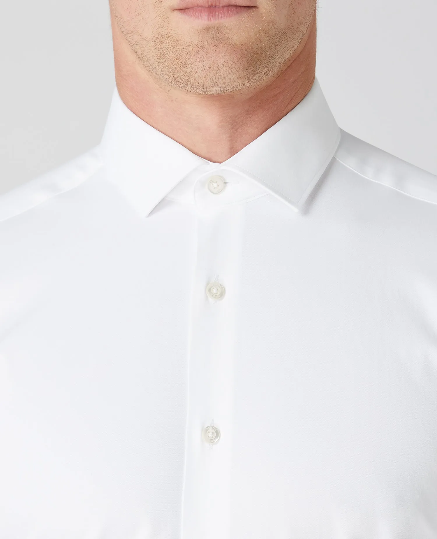 Slim Fit Cotton Stretch Shirt