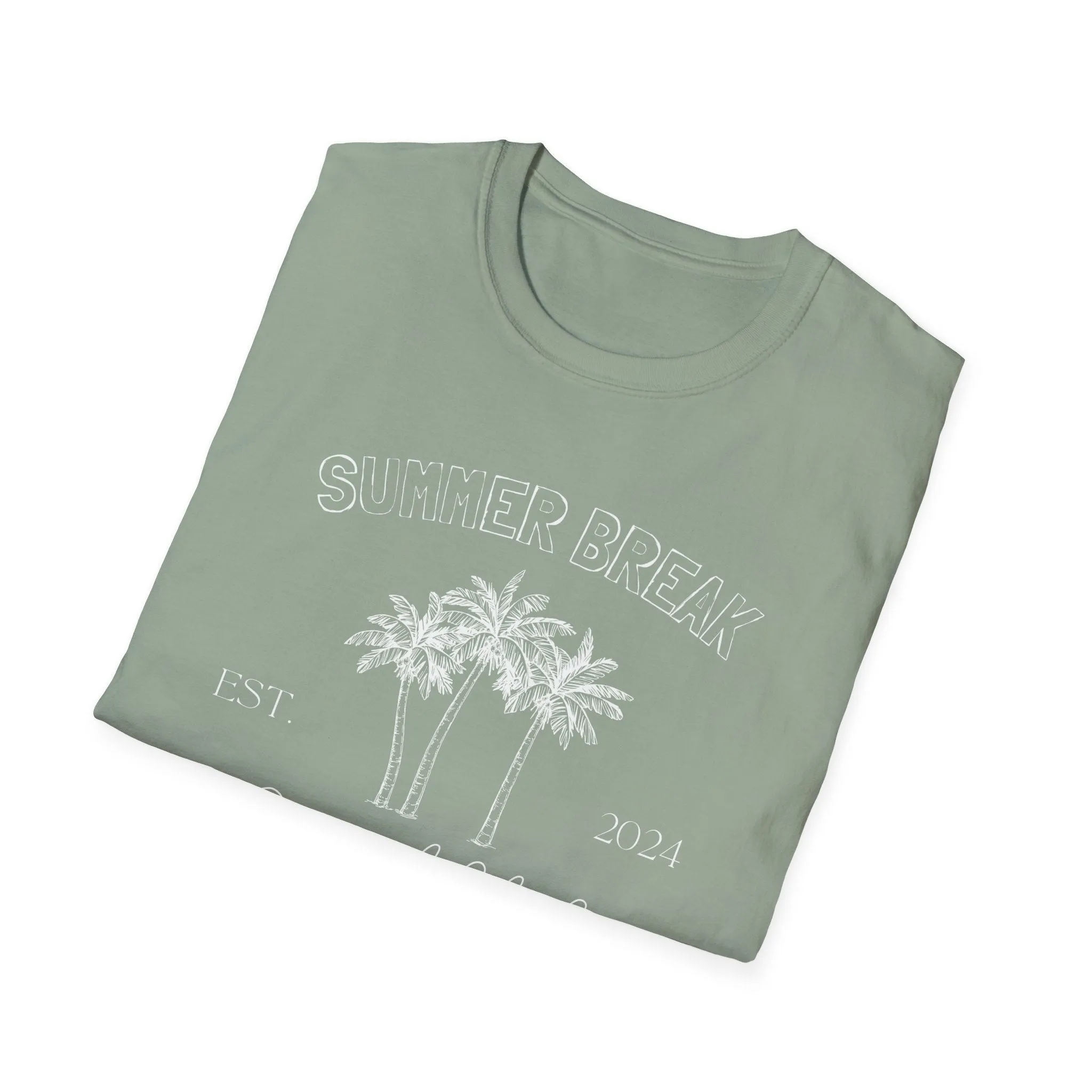 Summer Break Social Club Unisex Softstyle T-Shirt