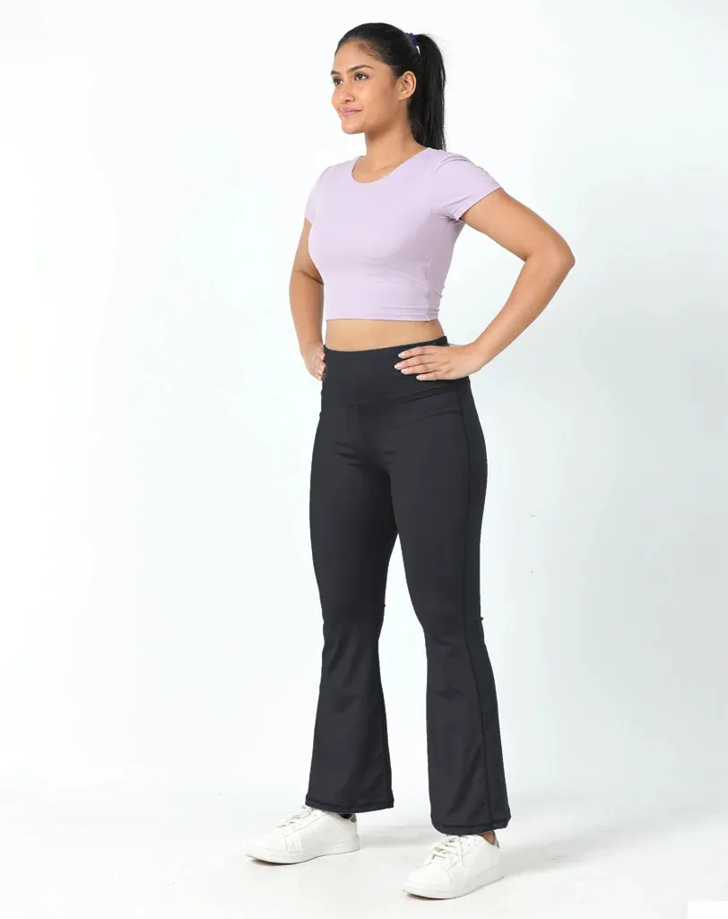 Svelte Retro-Modern Bellbottoms Pants