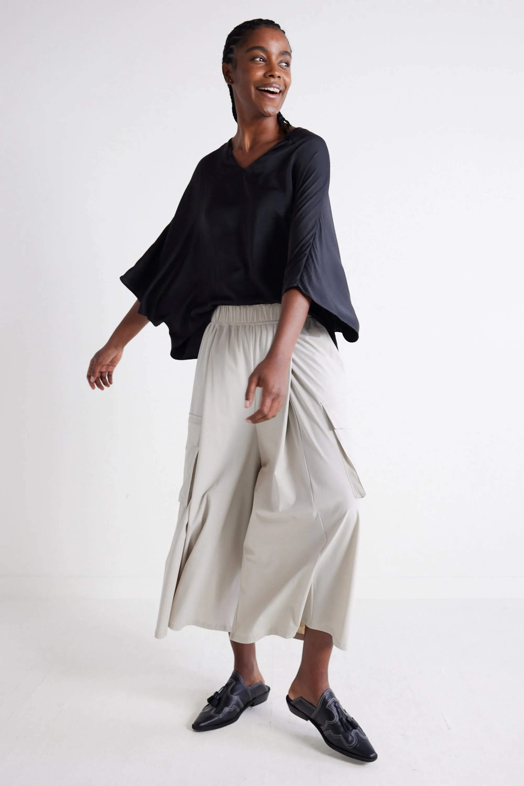 The Slinky Batwing Top