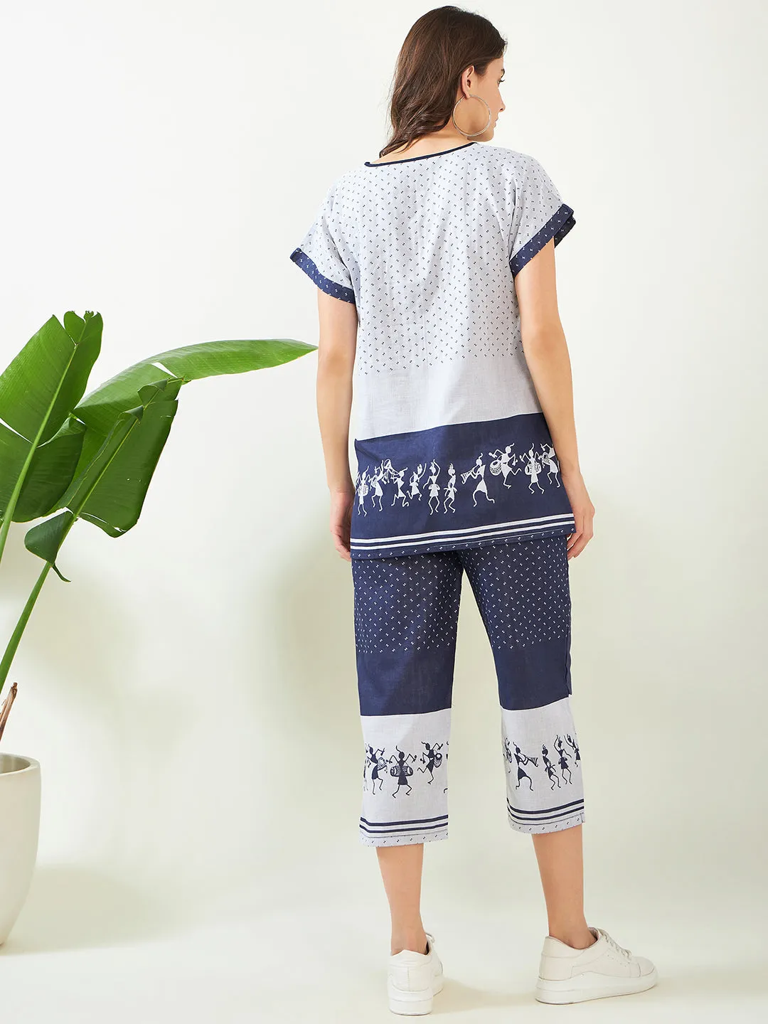 Warli Jacquard Cotton Co-ord Set