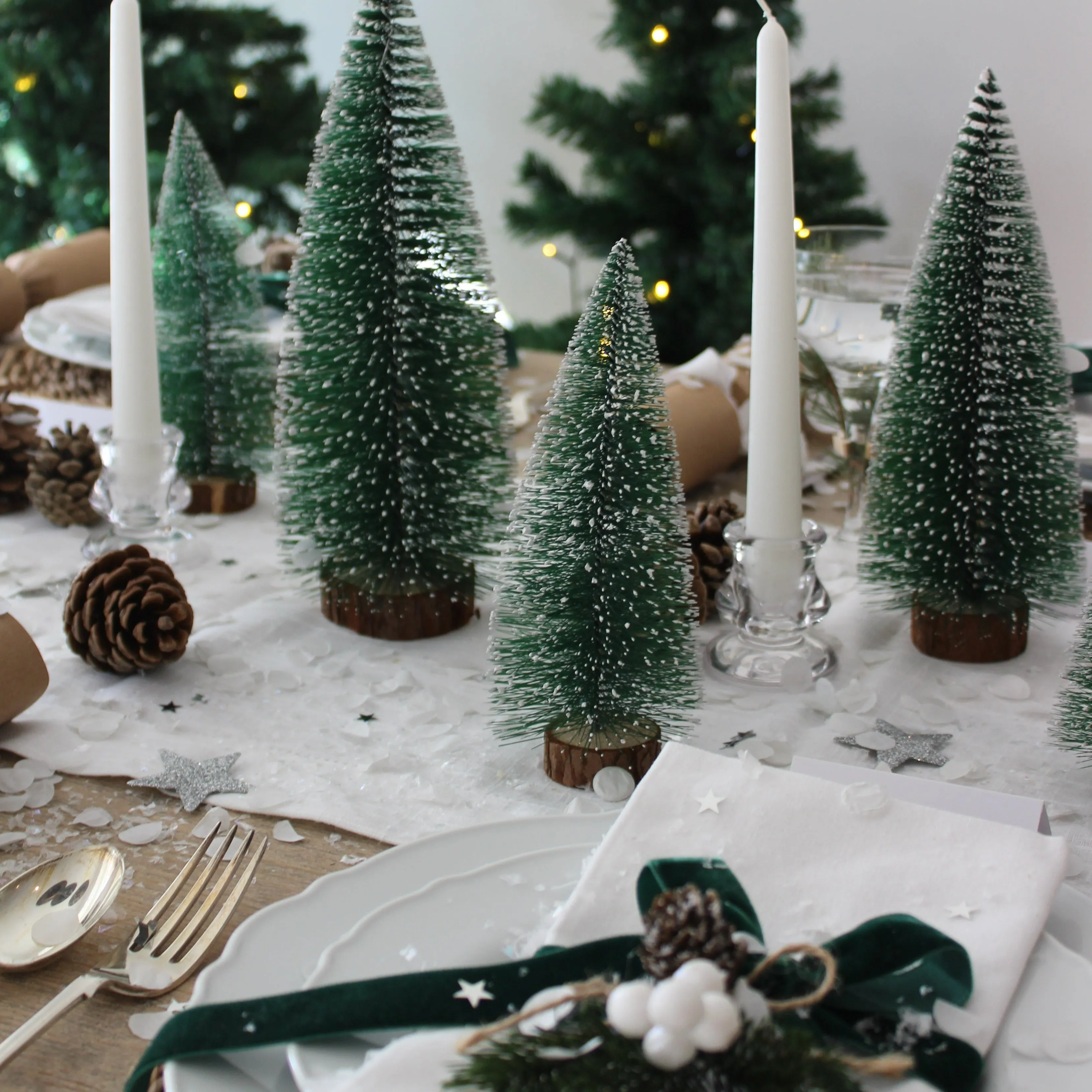 Winter Wonderland Tablescape