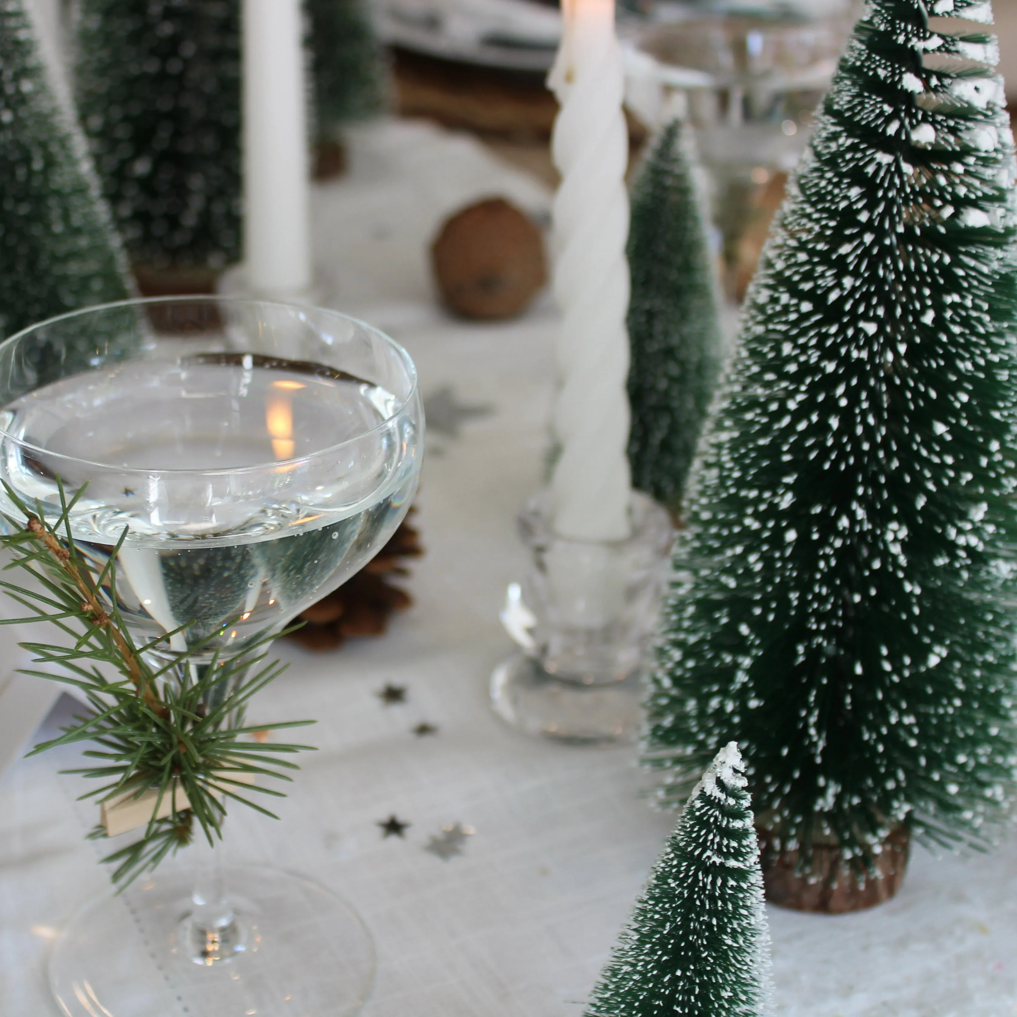 Winter Wonderland Tablescape