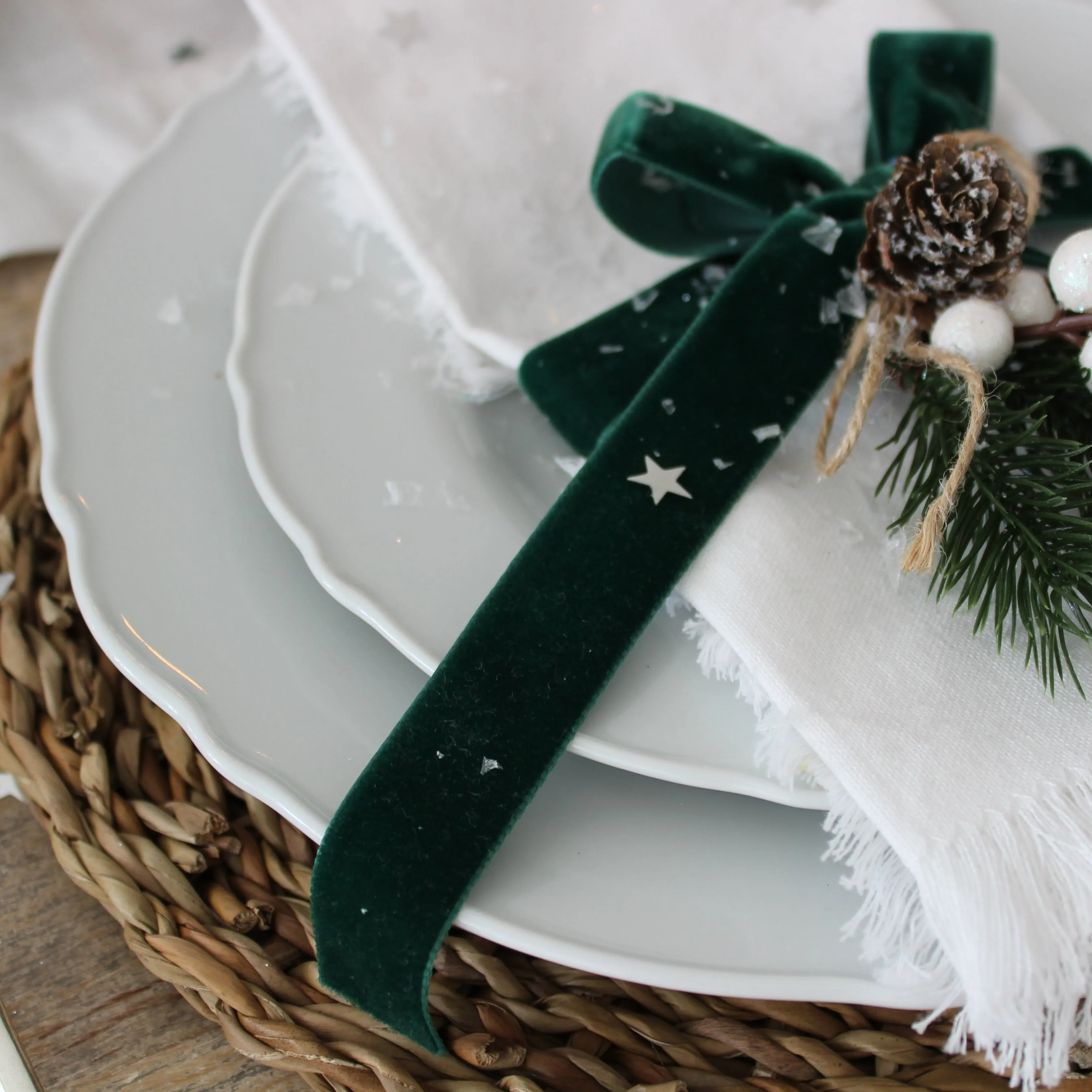 Winter Wonderland Tablescape