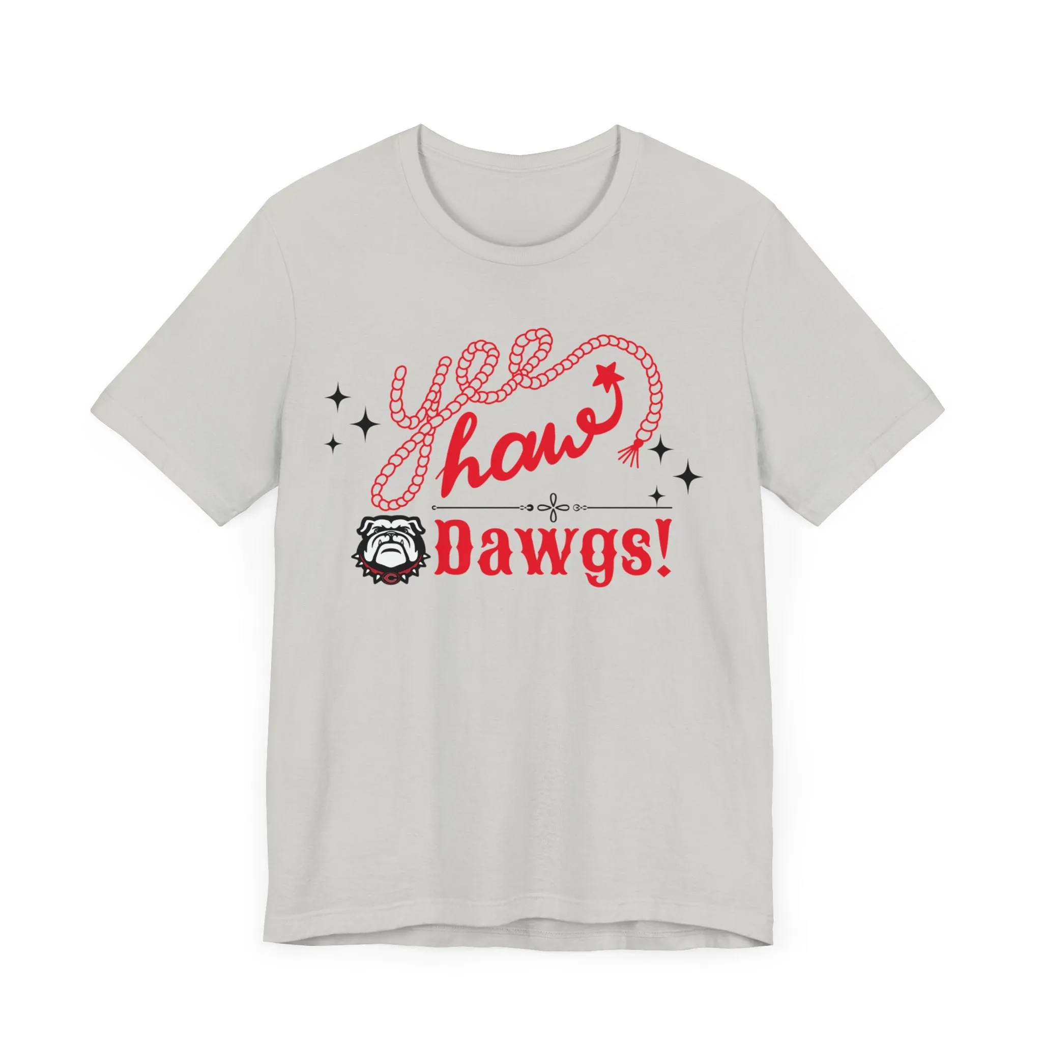 Yeehaw Dawgs Soft Style Unisex Jersey Short Sleeve Tee