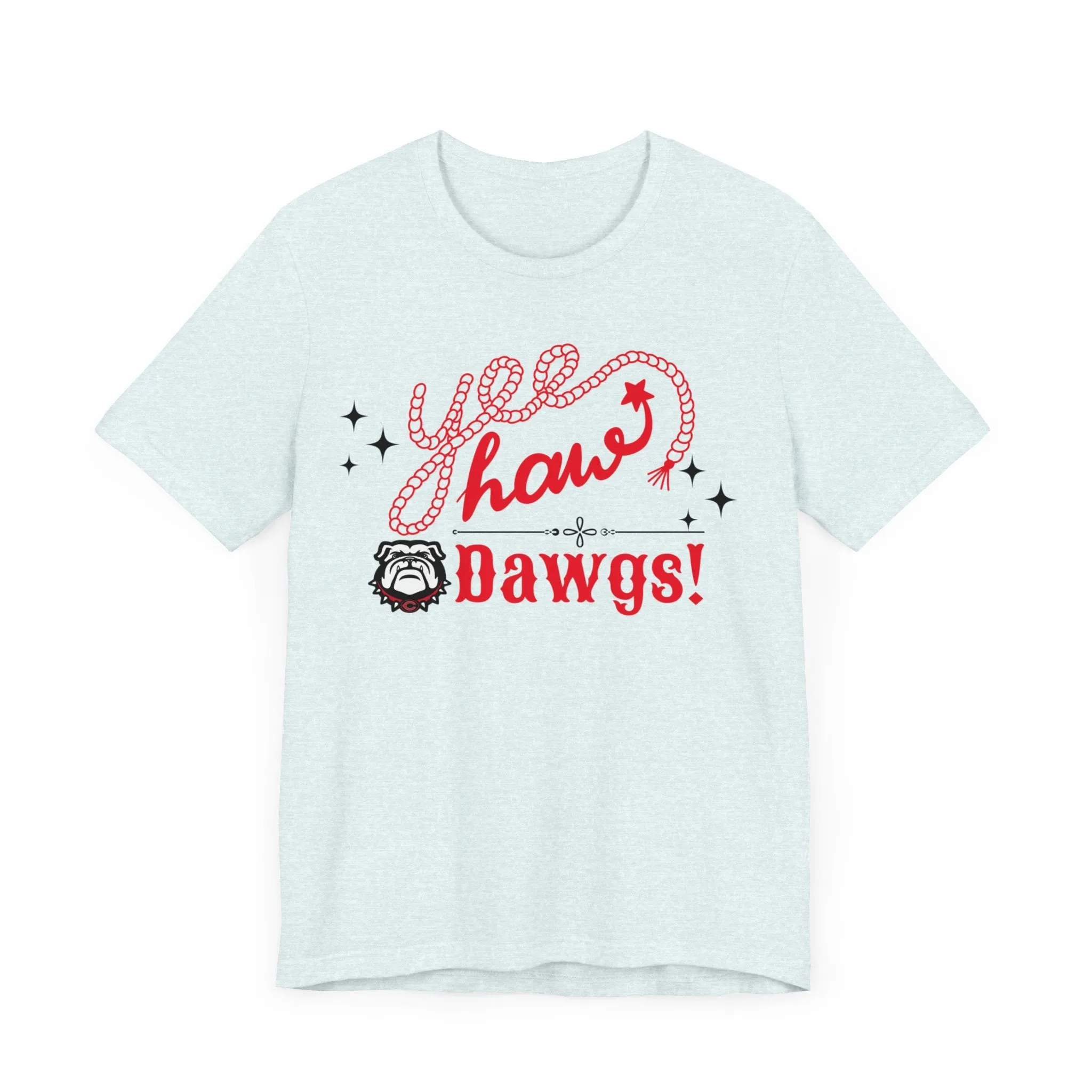 Yeehaw Dawgs Soft Style Unisex Jersey Short Sleeve Tee