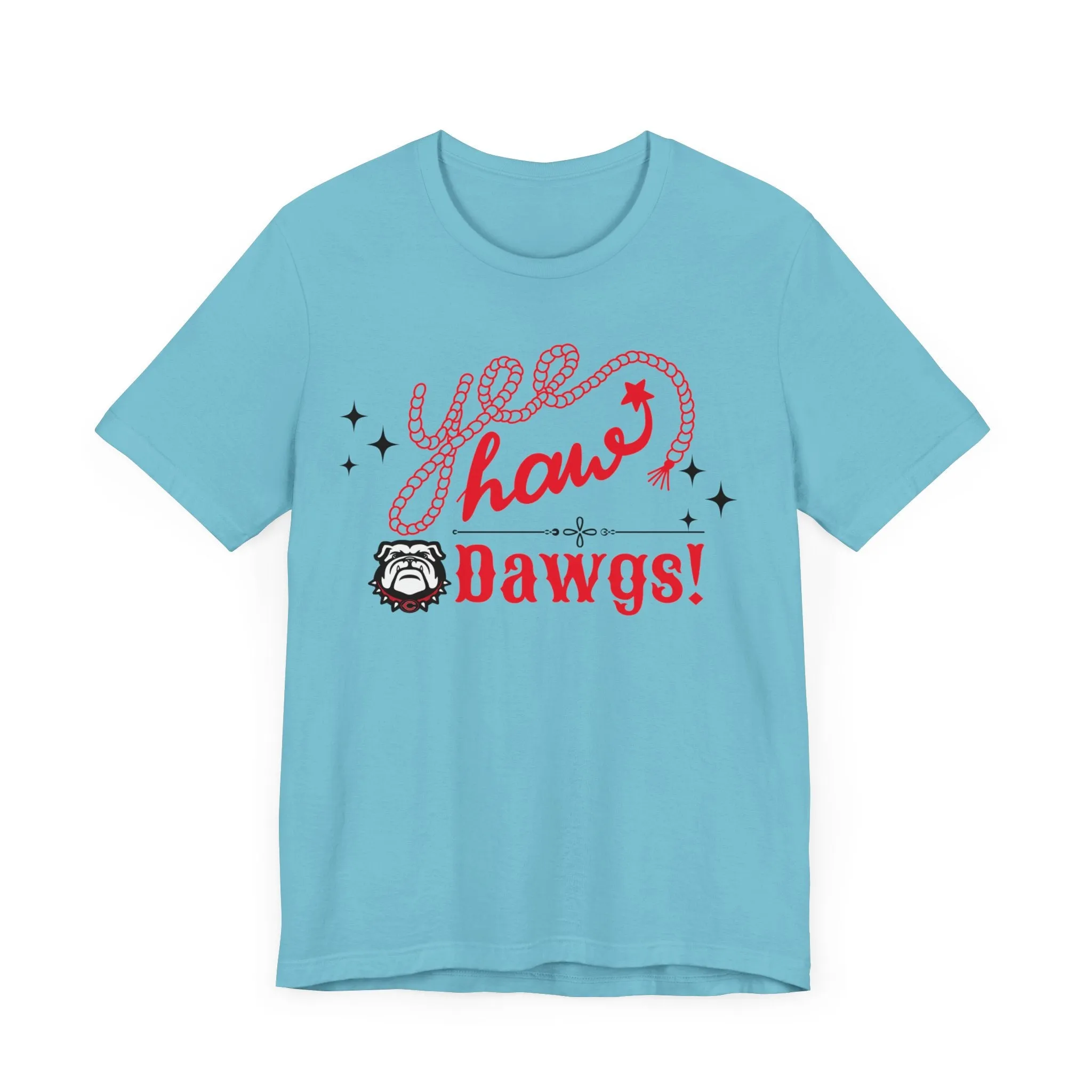 Yeehaw Dawgs Soft Style Unisex Jersey Short Sleeve Tee