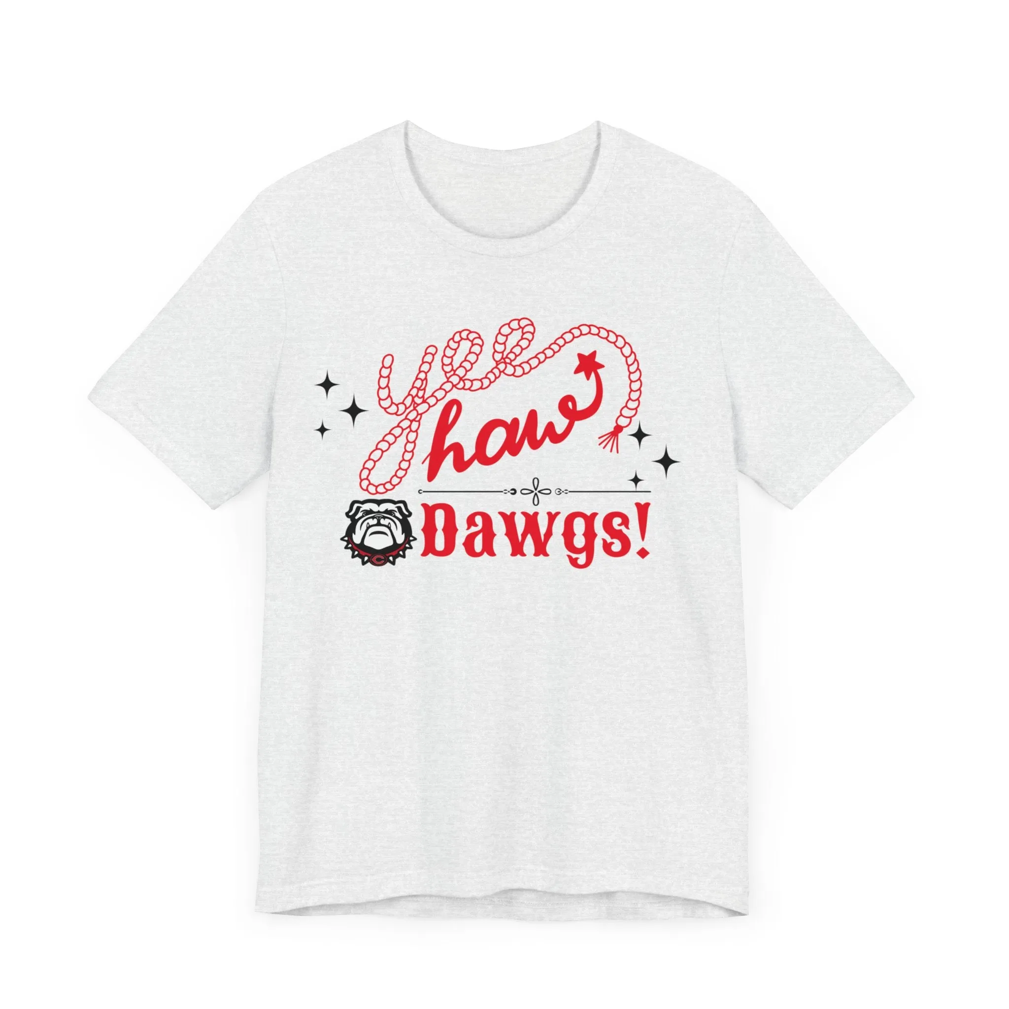 Yeehaw Dawgs Soft Style Unisex Jersey Short Sleeve Tee