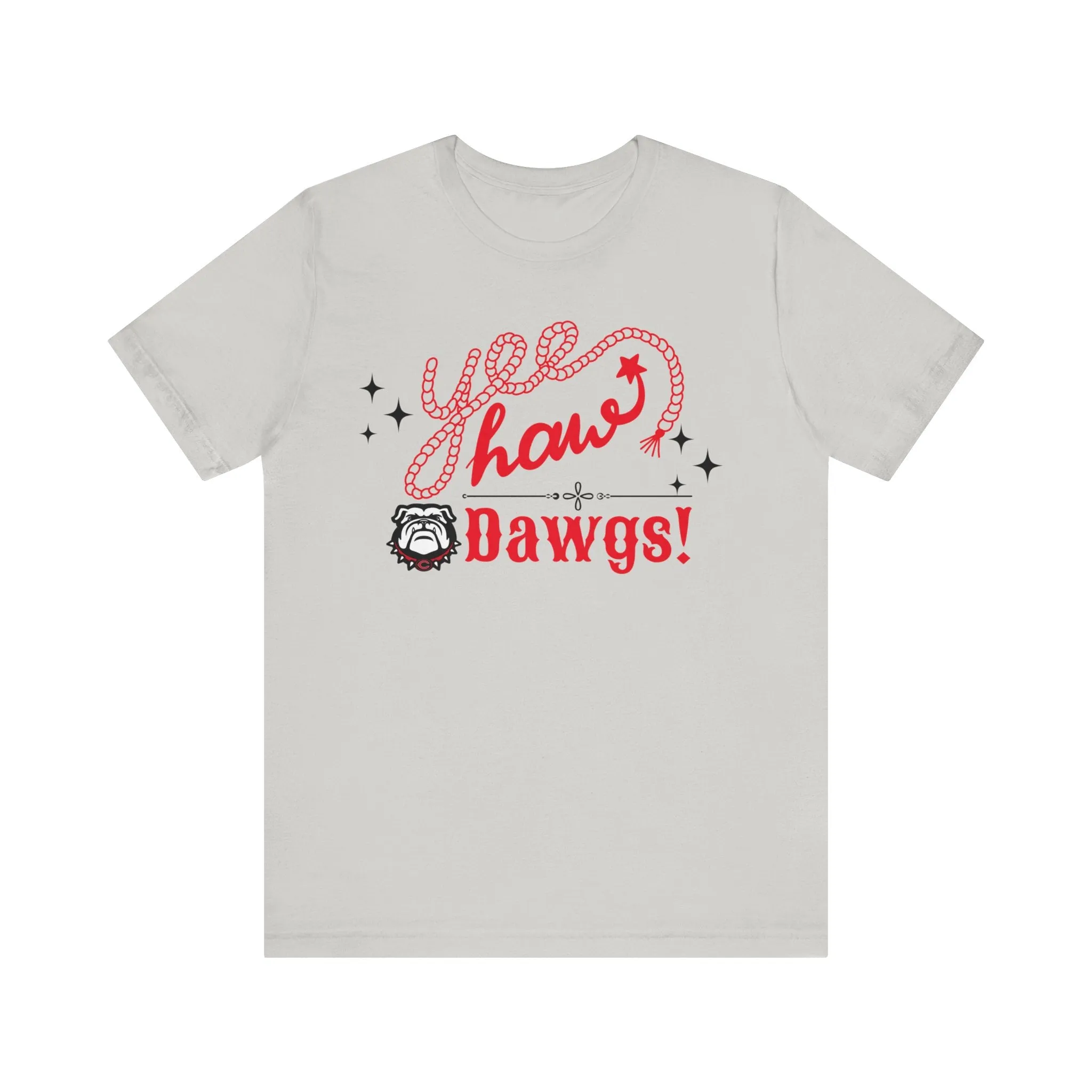 Yeehaw Dawgs Soft Style Unisex Jersey Short Sleeve Tee