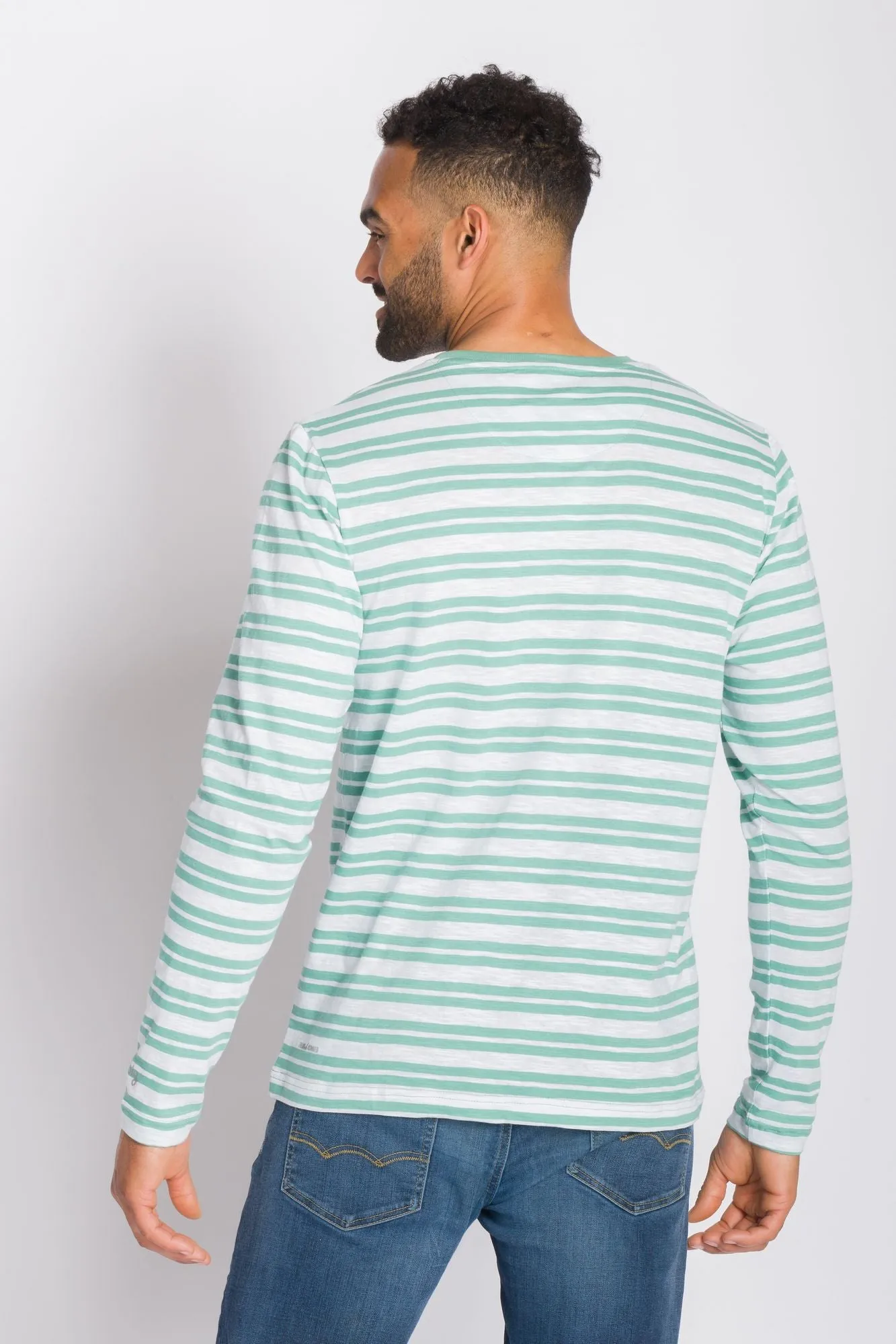 Zane | Men's Long Sleeve Slub Shirt