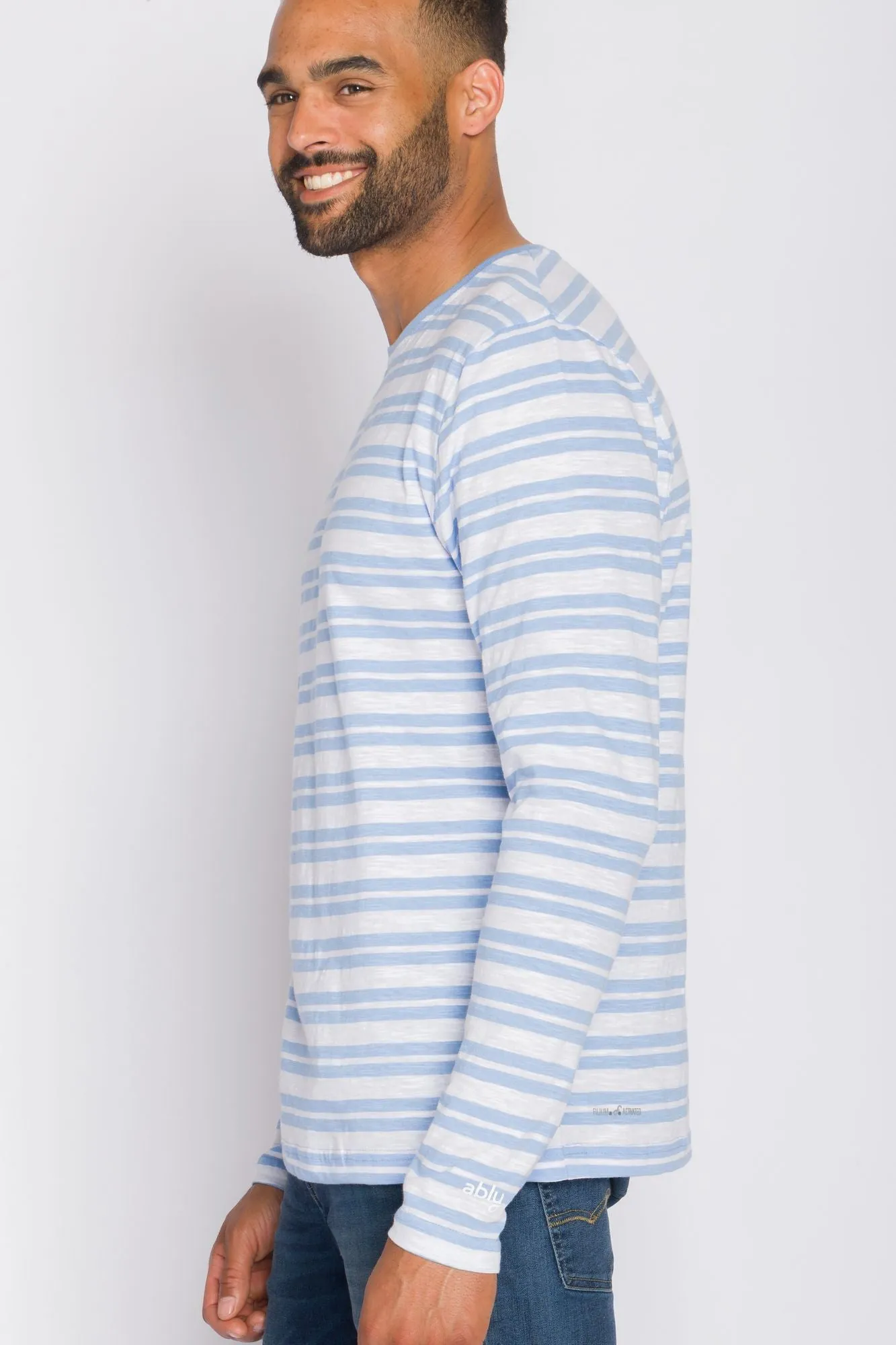 Zane | Men's Long Sleeve Slub Shirt